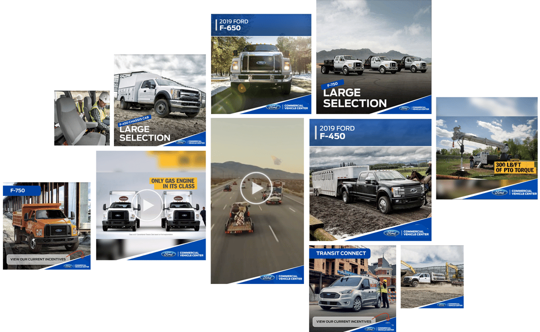80+ New Ford Commercial Vehicle Ads!